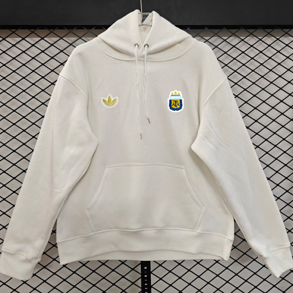 26-27 Argentina White Hoody 白色(加绒)