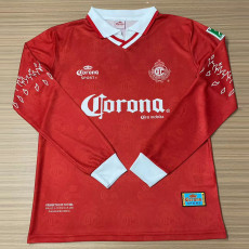 1995-1997 Toluca Home Long Sleeve Retro Soccer Jersey (长袖)