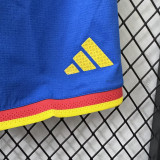 26-27 Colombia Blue Player Version Shorts Pants(球员短裤)