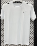 T3392 NK White High Quality Casual T-Shirt