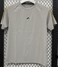 T3388 AD Light gray High Quality Casual T-Shirt
