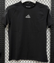 T3388 AD Black High Quality Casual T-Shirt