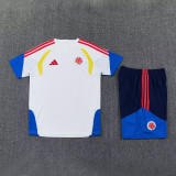 26-27 Colombia White Training Short Suit