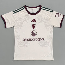 26-27 Man Utd Special Edition Fans Training shirts  (玫瑰花纹)