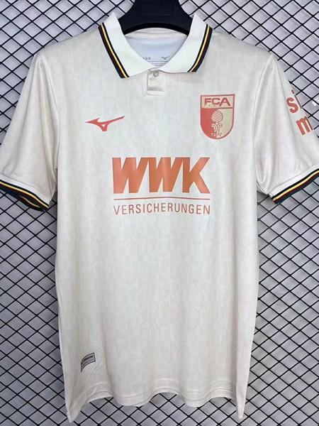 25-26 Augsburg FC Beige Special Edition Fans Soccer Jersey