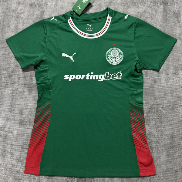 26-27 Palmeiras Home Women Soccer Jersey (女)