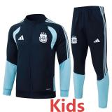 26-27 Argentina Royal blue Kids Jacket Tracksuit #E26010(童装)