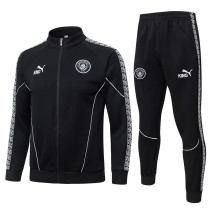 25-26 Man City Black Jacket Tracksuit #A25122
