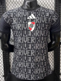 26-27 River Plate Black Player Version Training shirts