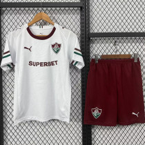 26-27 Fluminense Away Kids Soccer Jersey