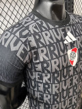 26-27 River Plate Black Player Version Training shirts