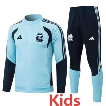 26-27 Argentina Light blue Kids Jacket Tracksuit #E26001(童装)