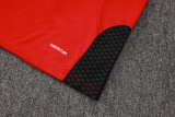 26-27 Germany Red Kids Half Pull Tracksuit #E26009(童装)(半拉链)