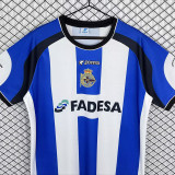 2001-2002 La Coruna Home Retro Soccer Jersey
