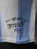 26-27 Argentina Blue White Player Version Soccer Jersey (逗号标)