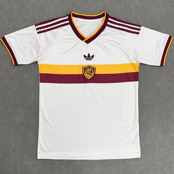 26-27 Roma White Special Edition Fans Soccer Jersey