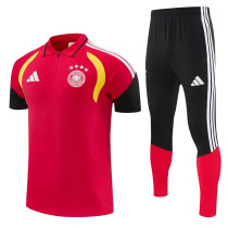 26-27 Germany Red Short shirts and Long trousers Suit