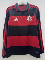 26-27 Flamengo Home Long Sleeve Soccer Jersey (长袖)