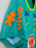 2024 Brazil Lake Green Retro Training shirts