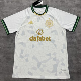 26-27 Celtic White 60th Anniversary Fans Soccer Jersey