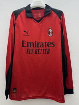 25-26 ACM Fourth Red Long Sleeve Soccer Jersey (长袖)