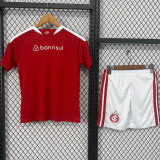 26-27 Internacional Home Kids Soccer Jersey
