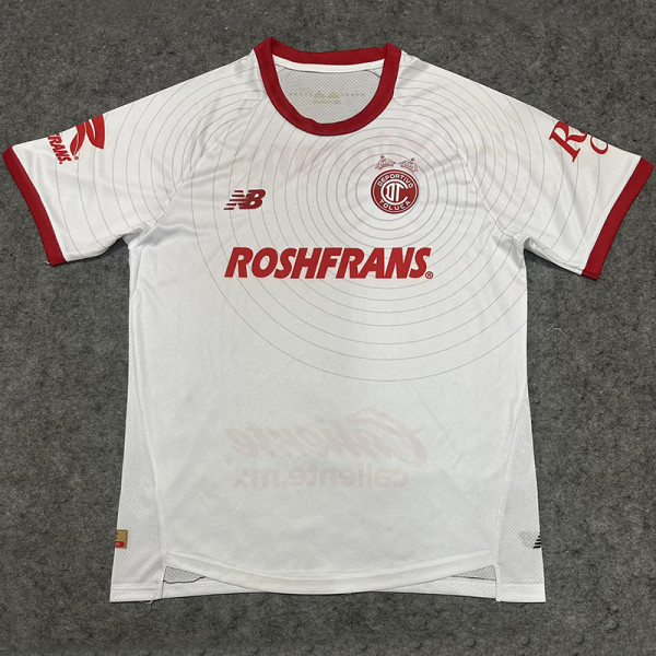 25-26 Toluca Double-Champion White Fans Soccer Jersey (双皇冠)