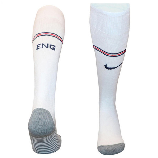 26-27 England Home White Socks