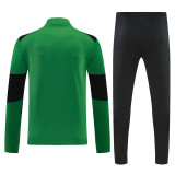 2026 JOM Green Half Pull Tracksuit #816(半拉链)