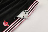 26-27 Man Utd Black blue Jacket Tracksuit #01