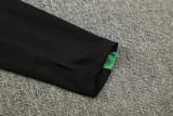 2026 JOM Black Half Pull Tracksuit #816(半拉链)