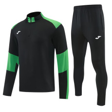 2026 JOM Black Half Pull Tracksuit #816(半拉链)