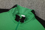 2026 JOM Green Half Pull Tracksuit #816(半拉链)