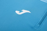 2026 JOM Lake blue Half Pull Tracksuit #815(半拉链)