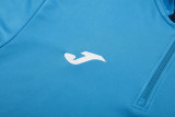 2026 JOM Lake blue Half Pull Tracksuit #816(半拉链)