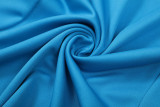 2026 AD Lake blue Half Pull Tracksuit #814(半拉链)