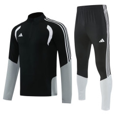 2026 AD Black Half Pull Tracksuit #814(半拉链)