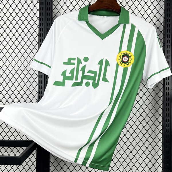 1986 Algeria Home Retro Soccer Jersey