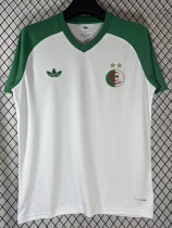 26-27 Algeria White Green Fans Training shirts