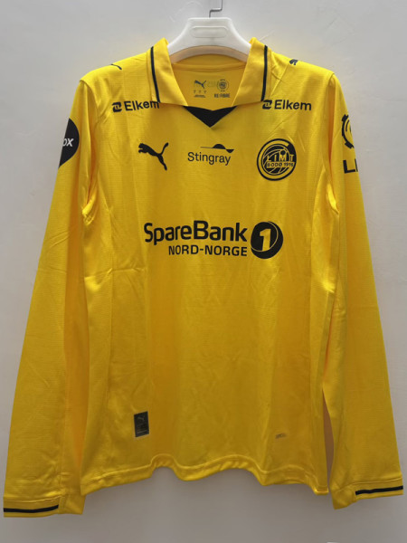 26-27 FK Bodø/Glimt Home Long Sleeve Soccer Jersey (长袖)