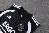 26-27 Inter Miami Black Tank top and shorts suit #D26021