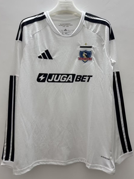 26-27 Colo-Colo Home Long Sleeve Soccer Jersey (长袖)
