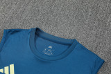 25-26 Club America Lake blue Tank top and shorts suit