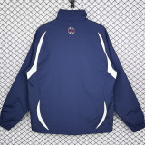 2006-2007 France Royal blue Retro Windbreaker