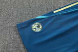 25-26 Club America Lake blue Tank top and shorts suit