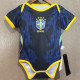 26-27 Brazil Away Baby Infant Crawl Suit
