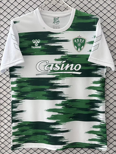 26-27 Saint Etienne Green White Special Edition Fans Soccer Jersey