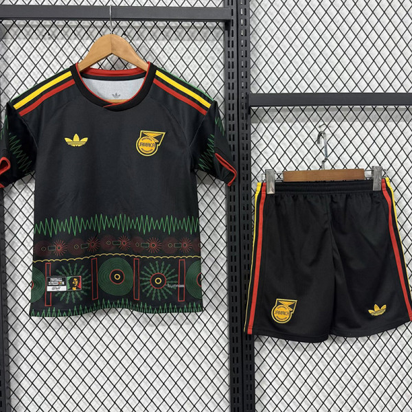 26-27 Jamaica Away Kids Soccer Jersey