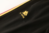 26-27 Roma Brown Red Jacket Tracksuit #01