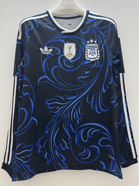 26-27 Argentina Away Long Sleeve Soccer Jersey (长袖)